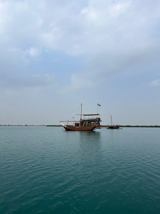 Traditionelle Perlenzucht auf der Suwaidi Pearl Farm