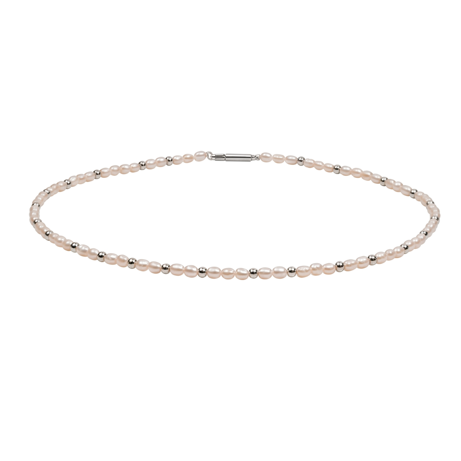 Perlenkette mit Goldkugeln, Produktansicht